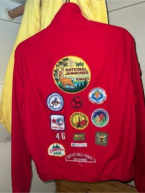 Vintage 60s Boy Scouts of America Red Jacket – 1969 National Jamboree